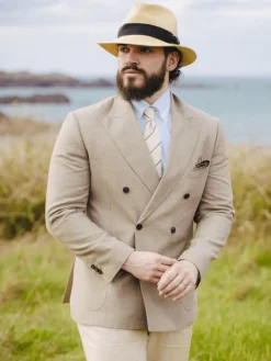 Blazer croisé mocha Equinoxe