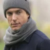 Bonnet gris à côtes laine et cachemire - Woca