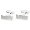 Boutons de manchette argent massif Tokyo