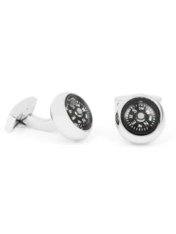Boutons de manchette boussole Magellan