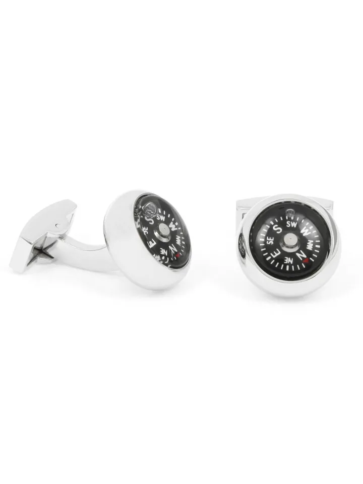 Boutons de manchette boussole Magellan