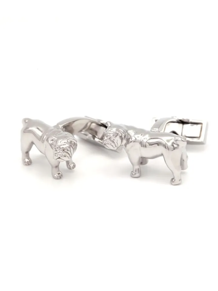 Boutons de manchette bulldog Mayfair