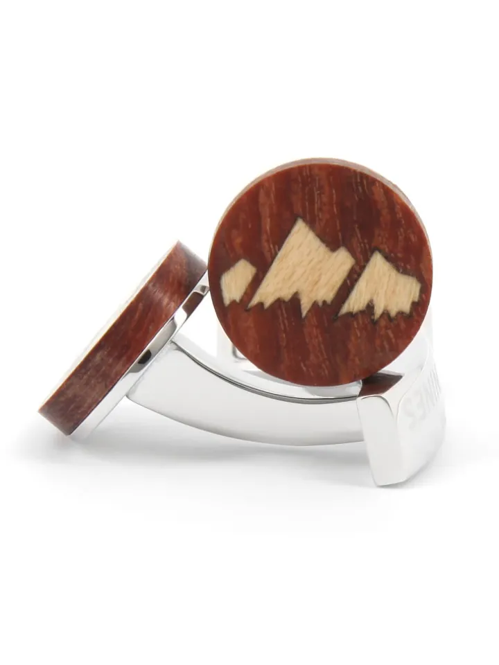 Boutons de manchette en bois Monument Valley