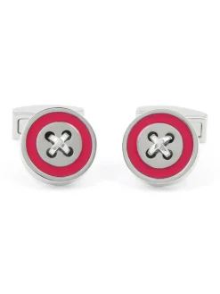 Boutons de manchette fuchsia Baltimore