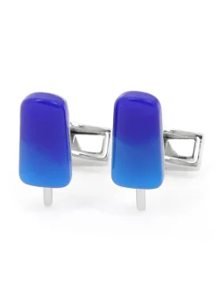 Boutons de manchette glace bâton