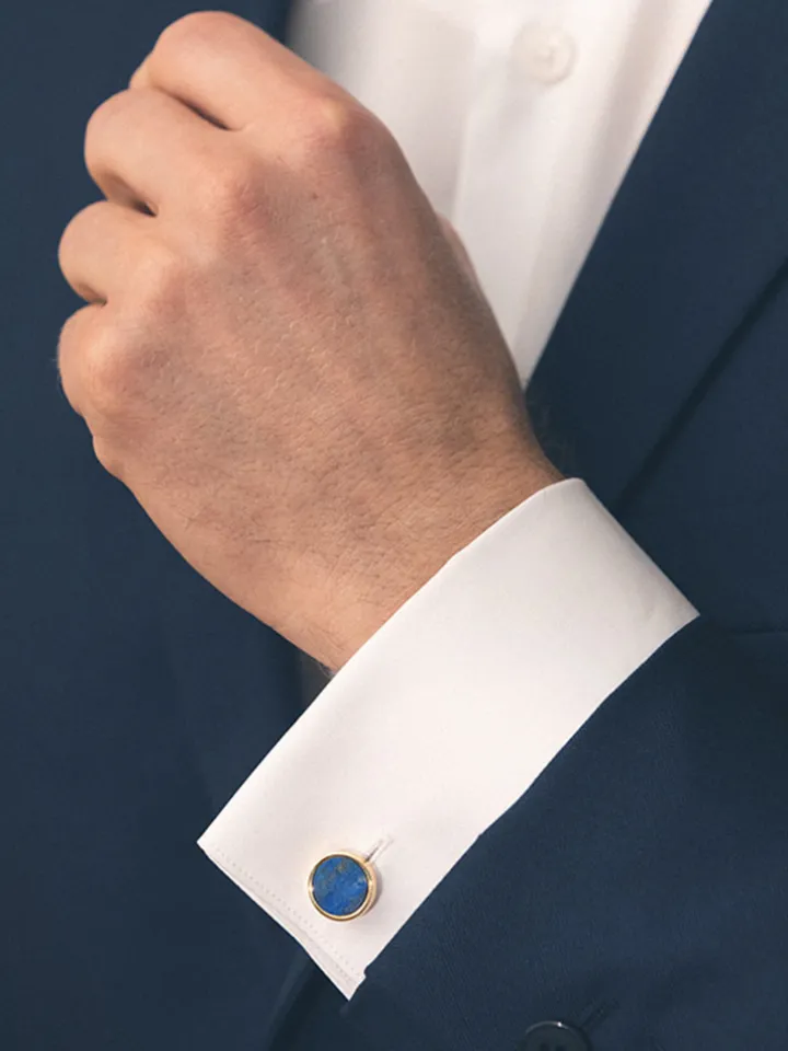Boutons de manchette lapis-lazuli Vienne