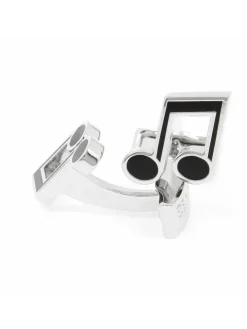 Boutons de manchette note de musique music hall