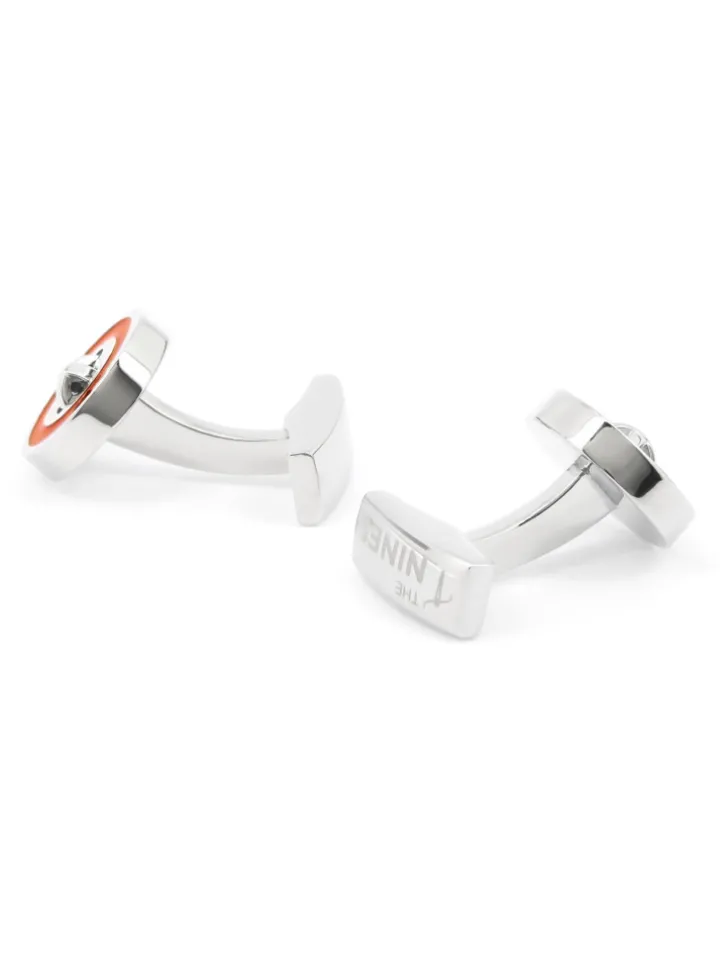 Boutons de manchette orange Baltimore