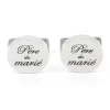 Boutons de manchette père du marié
