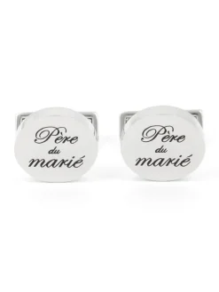 Boutons de manchette père du marié