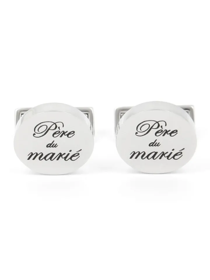 Boutons de manchette père du marié