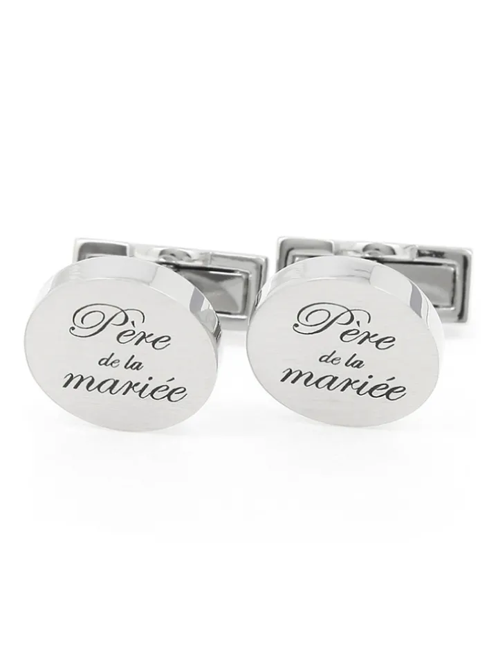 Boutons de manchette père de la mariée