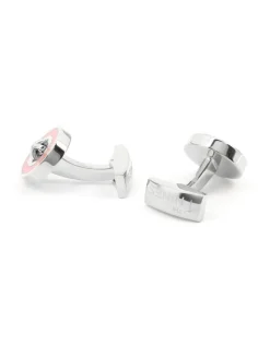 Boutons de manchette rose Baltimore