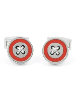 Boutons de manchette rouges Baltimore