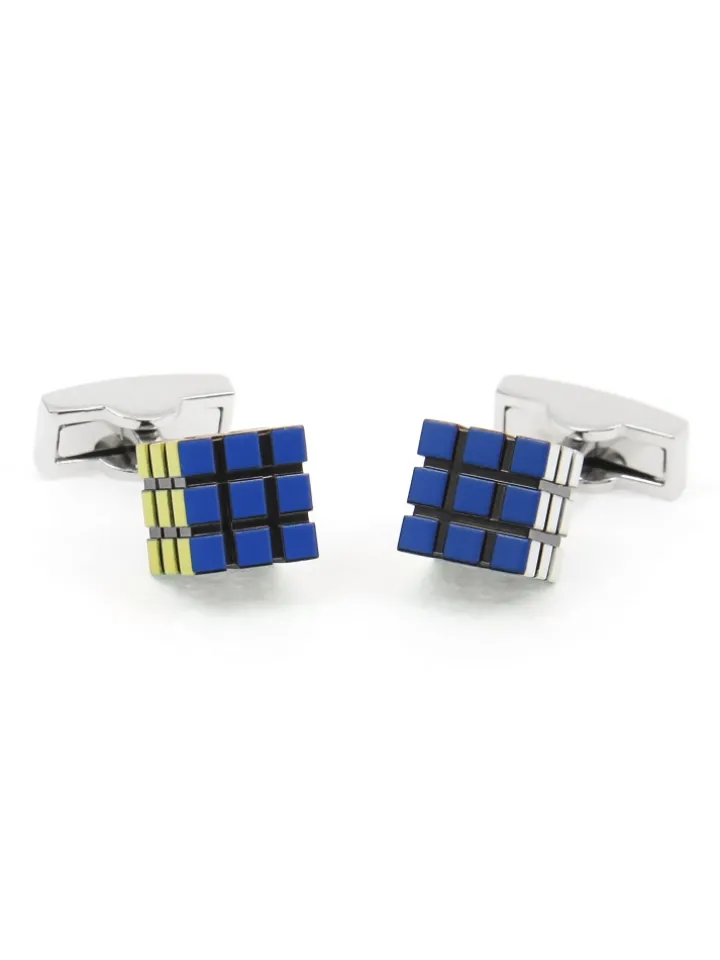 Boutons de manchette rubiks cube Budapest