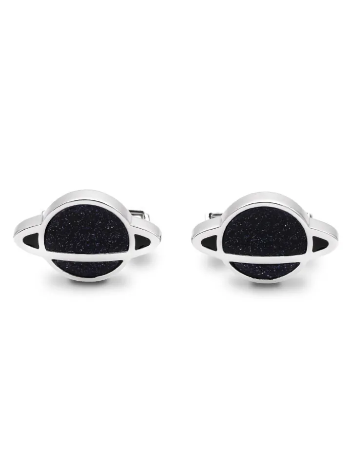 Boutons de manchette Saturne Voie Lactée