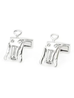 Boutons de manchette tire bouchon le petit zinc