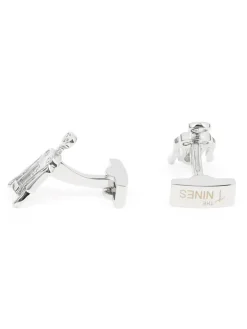 Boutons de manchette tire bouchon le petit zinc