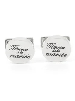 Boutons de manchette témoin de la mariée