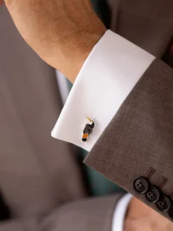 Boutons de manchette toucan