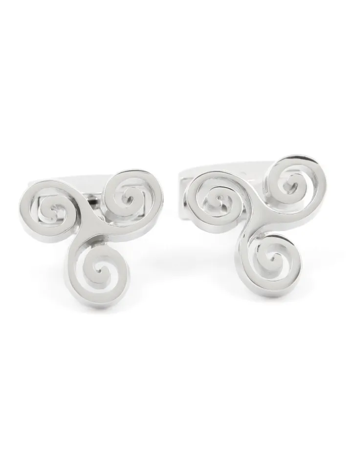 Boutons de manchette triskèle