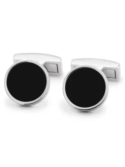 Boutons de manchette Vienne Onyx