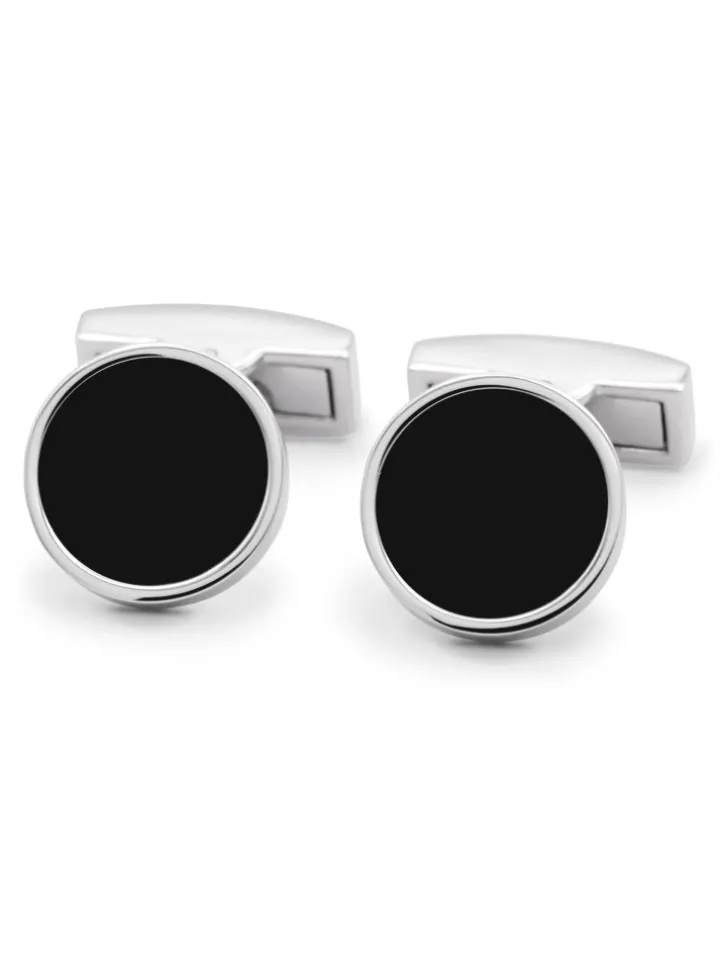 Boutons de manchette Vienne Onyx