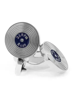 Boutons de manchette vinyle 33 Rpm