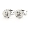 Boutons de manchette vélo keep calm and ride on