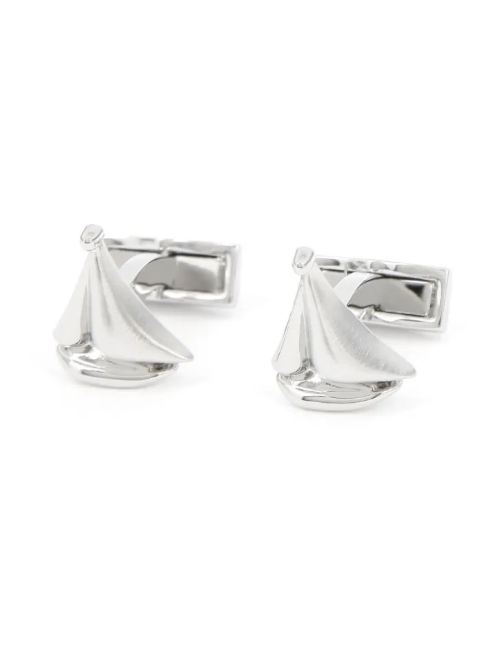 Boutons de manchette voilier class America