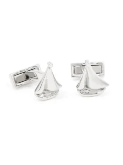 Boutons de manchette voilier class America