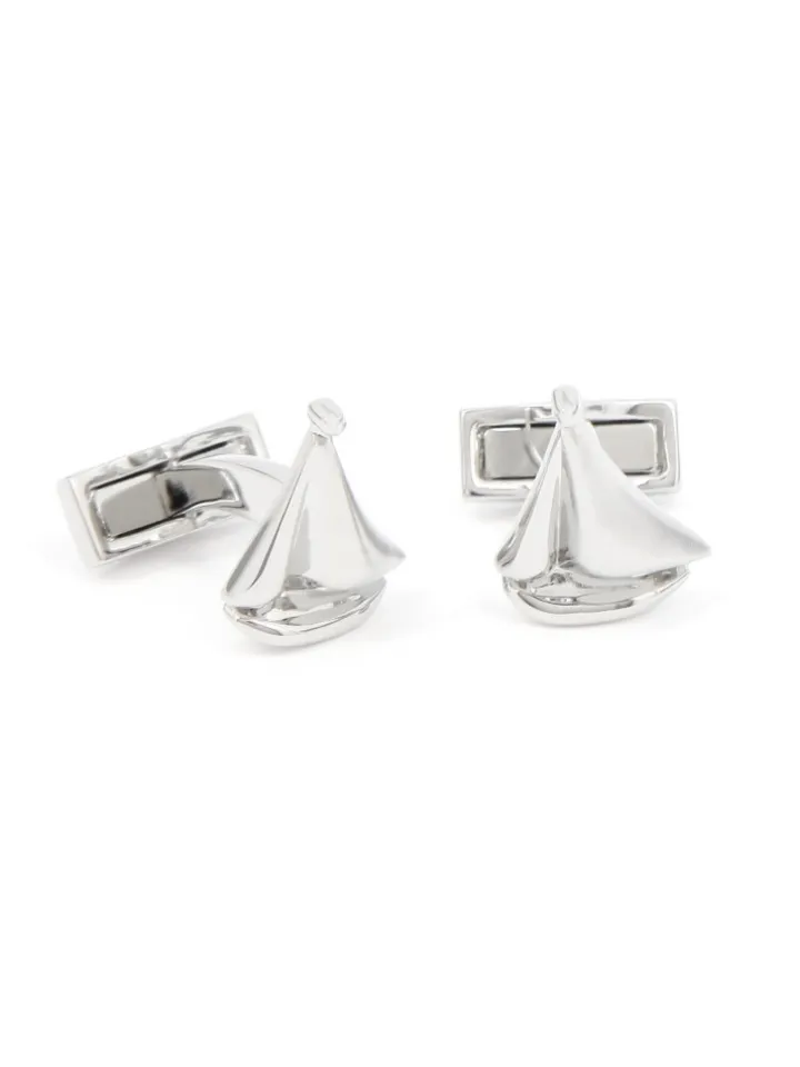 Boutons de manchette voilier class America