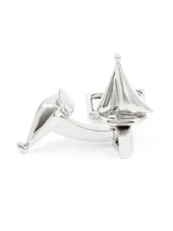 Boutons de manchette voilier class America