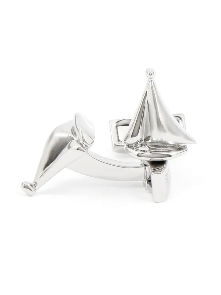 Boutons de manchette voilier class America