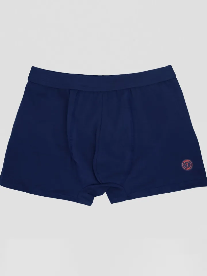 Boxer coton bio bleu nuit