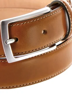Ceinture cuir camel Ugo