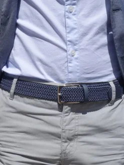 Ceinture élastique bleu acier - Rob III
