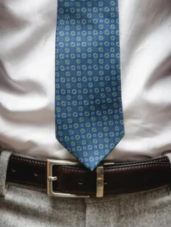 Ceinture réversible noire et marron foncé - James