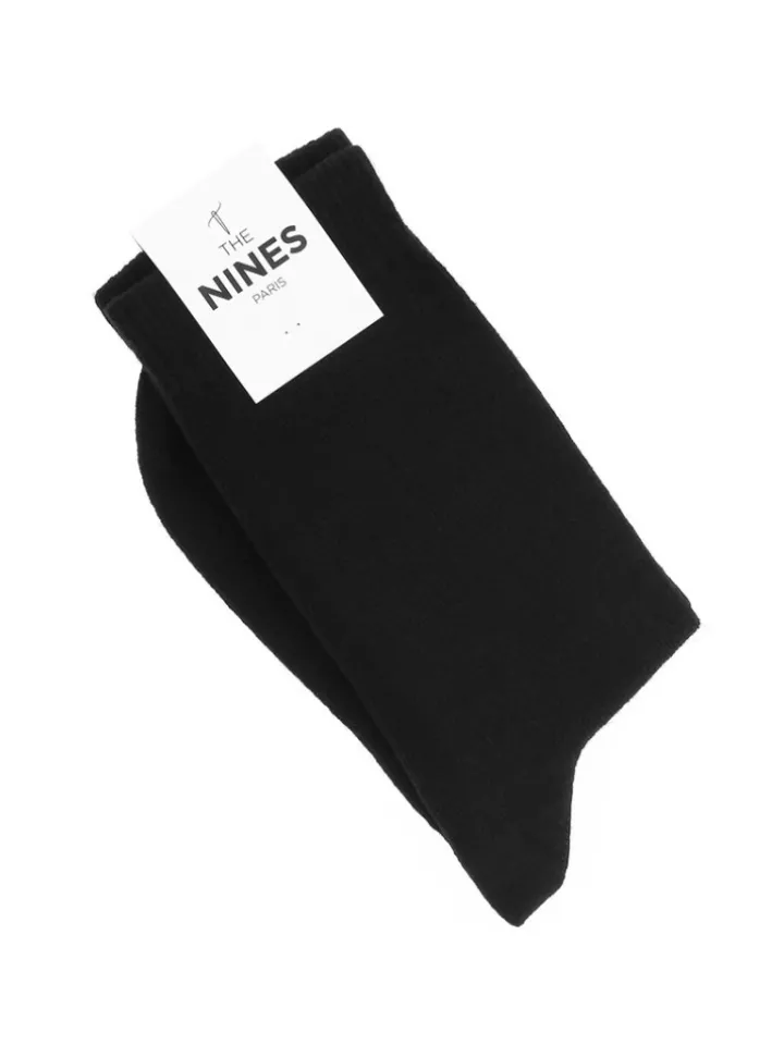 Chaussettes en cachemire noires