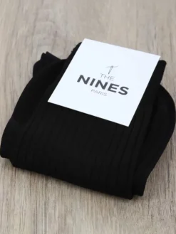 Chaussettes fil d'Écosse noir