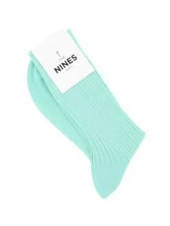 Chaussettes fil d'écosse vert d'eau