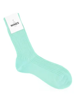 Chaussettes fil d'écosse vert d'eau