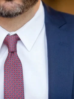 Chemise col français blanche