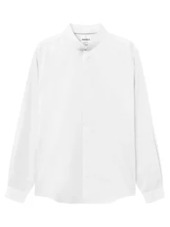 Chemise infroissable col inversé blanche