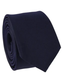 Cravate bleu nuit Côme