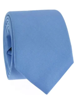 Cravate bleu roi en soie Amalfi
