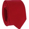 Cravate grenadine de soie rouge Grenadines III