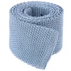 Cravate tricot bleu ciel Monza