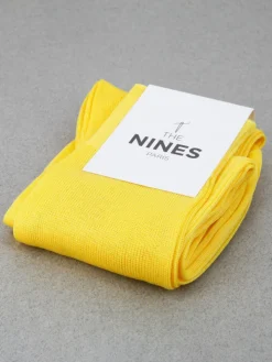 Mi-bas fil d'Écosse jaune canari