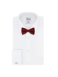 Noeud papillon grenadine de soie bordeaux pré-noué Grenadines IV